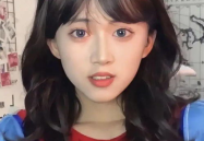 芜湖网红男扮女装吃瓜,性别界限的趣味探索